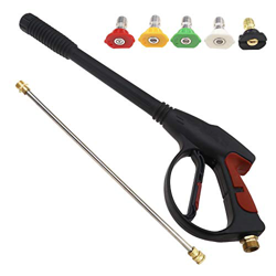 YINETTECH Pistola de Agua de Lavado de Coche de Alta presión con 1 Tubo Extensible y 5 chorros de 5 Colores precio