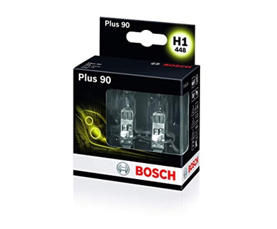 Lámpara Bosch para faros: Plus 90 H1 12V 55W P14,5s (Lámpara x2)