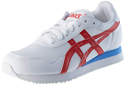 Asics Tiger Runner, Sneaker Mens, White/Classic Red, 41.5 EU características