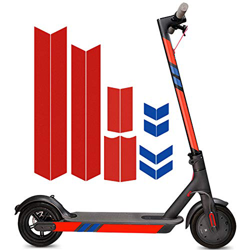 Pegatina Reflectante para Xiaomi Patinete Electrico, Accesorio de Xiaomi Scooter Eléctrico, Pegatina Sticker Impermeable Reflectantes, Pegatinas Decor precio