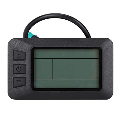 Alinory Interfaz USB KT-LCD7 Instrumento LCD Conversión de Bicicleta Instrumento LCD, odómetro de Bicicleta, con Conector Impermeable Mezcla de Pantal