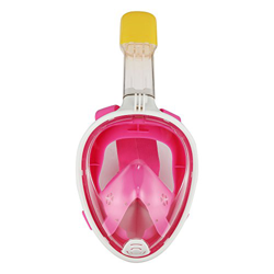 Máscara de snorkel vista completa 180 grado Full Face snorkel mascarillas de buceo Mascara para adultos y niños buceo de seguridad (S(Inner17*13,diáme características