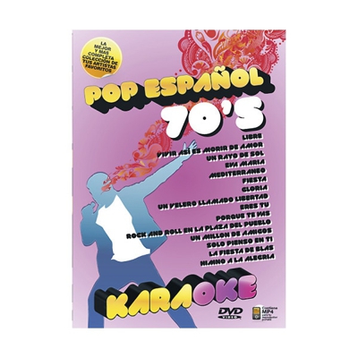 Karaoke pop español 70's (DVD)