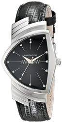 Hamilton H24411732 Ventura Reloj de Acero Inoxidable con Correa de Cuero Negro precio