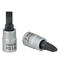 Proxxon 23 730 Vaso y Punta Phillips de 1/4", Tamaño PH 1, Longitud Total 33mm características