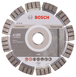 Bosch 2 608 602 653 - Disco de corte de diamante Best for Concrete - 150 x 22,23 x 2,4 x 12 mm (pack de 1) características