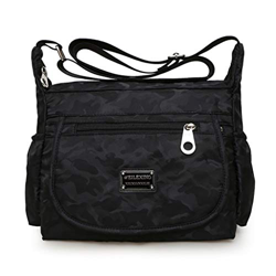 Luckycat Mujer de Bolsos de Moda Impermeable Mochilas Bolsas de Viaje Bolso Bandolera Sport Messenger Bag Bolsos Baratos Mano para Tablet Escolares Ny características