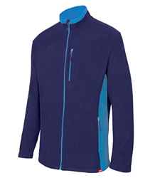 VELILLA - Chaqueta Polar Bicolor 220 gr/m2 201504 Hombre Azul Navy-Celeste XL características