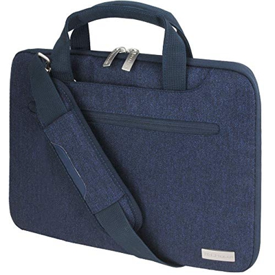 TECHGEAR Funda para 11 - 12,3 computadoras portátiles, Bolsa portátil multifuncional para computadora portátil con correa ajustable para el hombro, Co