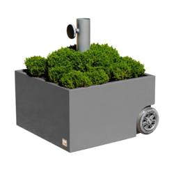 XXD Flowerpower Gris con Ruedas Soporte para sombrilla de Flores precio