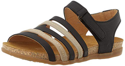 El Naturalista Zumaia, Sandalias con Punta Abierta para Mujer, Negro (Noir Mixed Noir Mixed), 39 EU en oferta