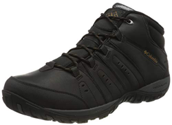 Columbia Woodburn II Chukka Waterproof Omni-Heat, Zapatos Hombre, Negro (Black, Goldenrod), 42 EU precio