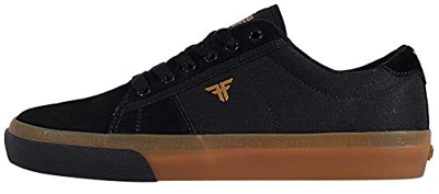 Fallen Bomber. Zapatilla de Skate. Hombre (40.5 EU, Black/Gum)