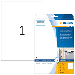Herma ETIKETTEN 4866 210X297MM FOL/WS características