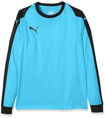 Puma Liga Goalkeeper J K Jersey, Unisex Niños, Azul (Aquarius Black), 140