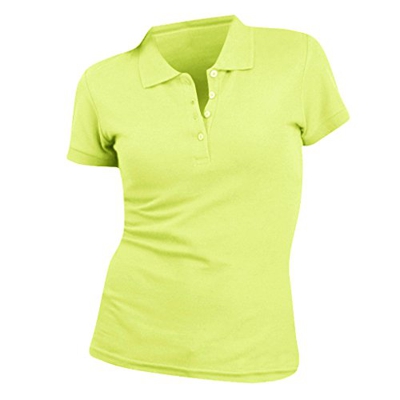 SOLS- Polo de Manga Corta de algodón piqué para Mujer (M) (Verde Manzana)