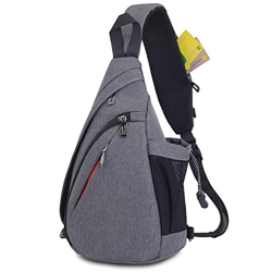 JSDing Bolso Pecho Hombre Mujer | Mochila Cruzada Impermeable | Bandoleras Cruzada Bolso Bandolera Bolso Deportivo para Aire Libre Gimnasio Viajes Sen precio