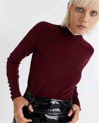 Sfera - Jersey De Mujer Liso Con Plumetti características