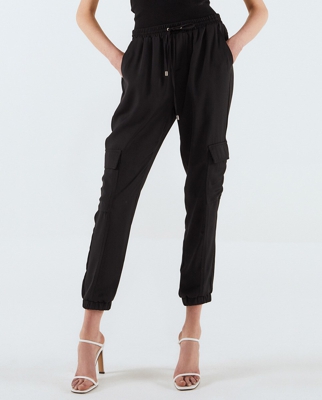 Sfera - Pantalón Fluido Cargo De Mujer