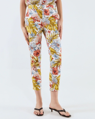 Sfera - Pantalón Pitillo De Mujer De Satén