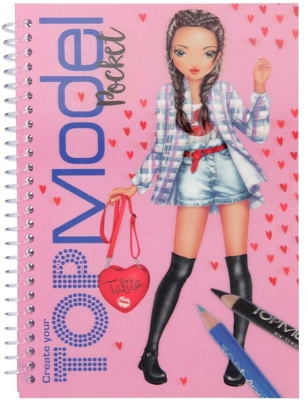 Depesche Top Model Pocket libro para colorear