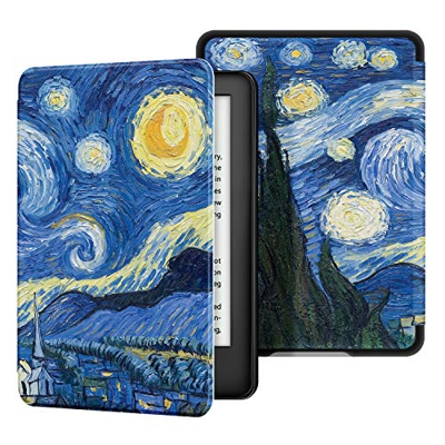 Estuche Ayotu para Kindle completamente (10ª generación, versión 2019) - Funda de cuero de PU compatible con el Kindle 2019 de Amazon(no encajará con