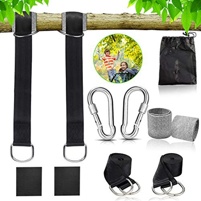 correas columpio arbol,Kit colgar correas de hamaca,correas para hamacas colgantes,Correas para Hamacas con Mosquetones,hamacas cuerdas,Correas de ham