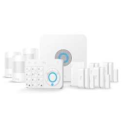 Ring Alarm Kit de 10 piezas – sistema de seguridad para el hogar con vigilancia asistida opcional – sin compromiso a largo plazo– compatible con Alexa características