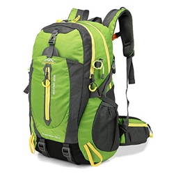 Lixada 40L Resistente al Agua Mochila, Portátil Mochila Trekking, Laptop Daypack, Durable Impermeable, para Escalada, Viajes, Actividades al Aire Libr características