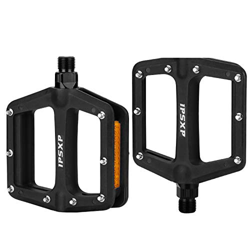 IPSXP Montaña Bicicleta Pedales, 3 cojinetes para Bicicleta de Carretera BMX MTB Road Bicycle 9/16 Pulgadas características