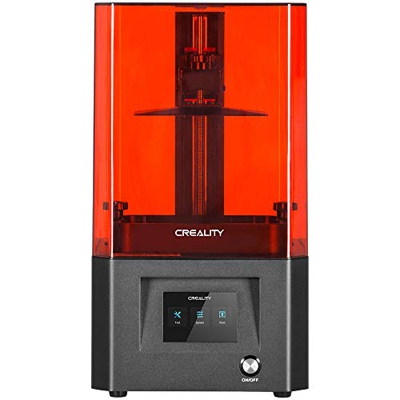 Comgrow Creality LD-002H Impresora 3D de Resina UV con Sistema de Filtrado de Aire, Pantalla Táctil Inteligente a Color de 3,5", Fuente de Luz Avanzad