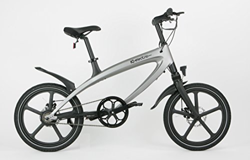 IC Electric Alfa Bicicleta Eléctrica, Plata, Talla Única características