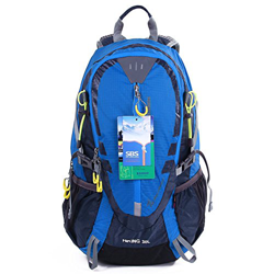 EGOGO 30L al Aire Libre Ciclismo Senderismo Mochila Resistente al Agua Corriendo Mochila Camping con Lluvia Cubierta S2310 (Azul) características