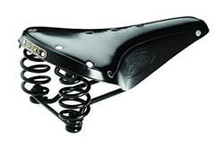 Brooks Flyer - Sillín de Bicicleta Urbana, Color Negro, Talla 280 x 170 mm en oferta