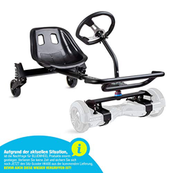 Bluewheel Asiento para Patinete eléctrico HK400 - Extensión de Asiento para el Hoverboard de 6,5-10", Hover E-Kart, Go-Kart eléctrico, Manillar y Asie características