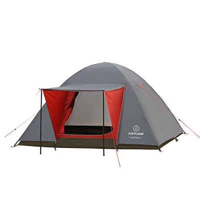 JUSTCAMP Austin 4 Tienda de Campaña 4 Personas (245 x 210 x 135 cm)