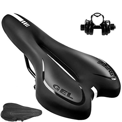 Brand Name Sillín de Bicicleta, Asiento de Bicicleta Ergonómico,con Cubierta Resistente al Agua y al Polvo,Impermeable y Transpirable,para MTB/Bicicle