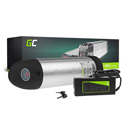 Green Cell GC® Bateria Bicicleta Electrica 36V 12Ah Botella Li-Ion Ebike Batería y Cargador