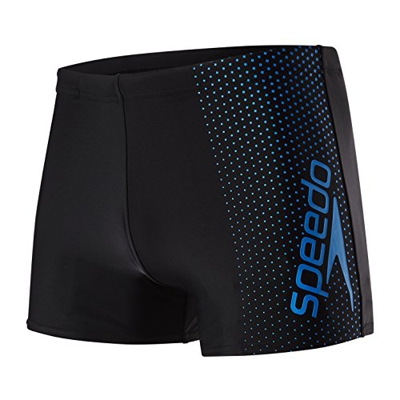 Speedo 8-113547669 Bañador, Hombre, Negro (Neon Blue), 40