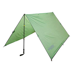 COLUMBUS - Light Tarp 2000 Carpa Refugio. Toldo Impermeable para Montar con Bastones de Trekking. 14 Bucles de Sujeción. Incluye Elementos Reflectante precio