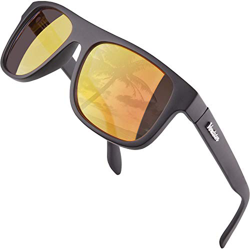 Verdster Islander – Gafas de Sol Clásicas de Espejo Anchas para Hombre & Mujer – Gafas de Sol Anchas a la Moda – Accesorios Incluidos características