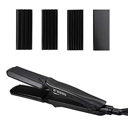 Plancha de Pelo,Culwad 4 in 1 raddrizzatore dei capelli di piegatura del ferro con temperatura 4-File (160-220℃) multifunzione Capelli ferro piano pie en oferta