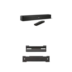 Bose® Solo 5 - Barra de sonido para televisores, negro + Bose WB-120 - Soporte de pared para barra de sonido, negro características