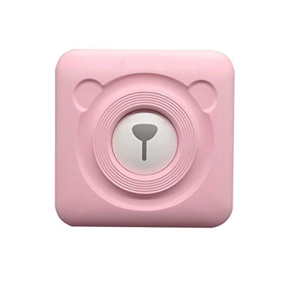 Calistouk Impresora térmica inalámbrica pequeña Bluetooth Impresora fotográfica móvil para teléfonos