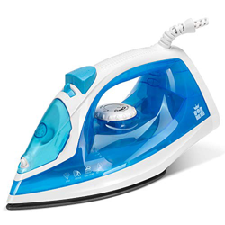 ForMe Plancha de vapor 1600W I Suela antiadherente I Control de termostato ajustable I Control de vapor variabl I Función Espray y Vapor I Función de  en oferta