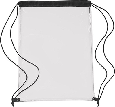 sin4sey Mochila, bolsa de deporte transparente con cordón, bolsa Gymsac