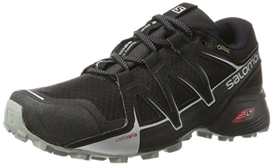 Salomon Speedcross Vario 2 GTX Calzado de Trail Running, Hombre, Negro (Phantom/Black/Monument), 40 2/3 EU