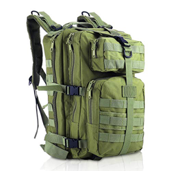 SHANNA Mochila Militar, Mochila táctica 35L Mochila del ejército MOLLE Mochila de Asalto Mochila de Combate táctica para Senderismo al Aire Libre Camp en oferta