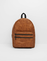 Bershka Mochila Efecto Piel Hombre Cuero precio