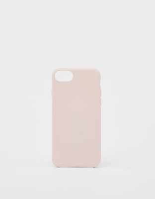 Bershka Carcasa Monocolor Iphone 6 / 6S / 7 / 8 Mujer Rosa